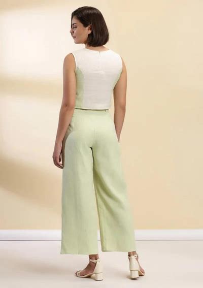 Persephone - Colour Blocked Linen Co-ord Set – IshqME