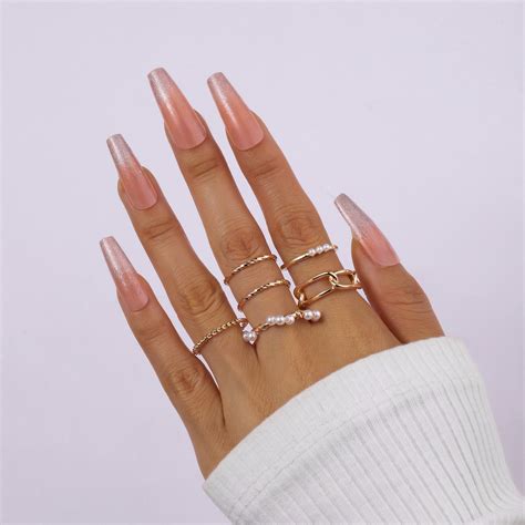Set Of 6 Vortex Vogue Rings | Salty – Salty Accessories
