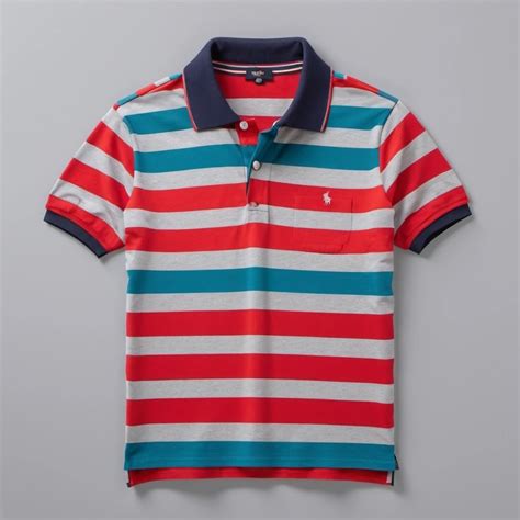 Striped Polo Collar T-shirt Supplier in Bangladesh | PRiTOMTEX