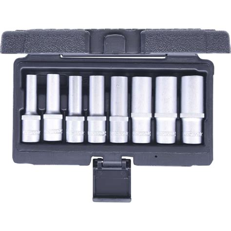 1/2" Torx-E-Stecknuss-Satz, lang, 8-tlg, E10-E24 | 1/2" | Stecknüsse ...