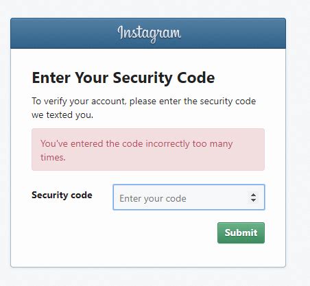 Image result for Enter Security Code Instagram Not Working