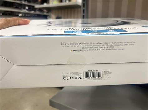 Amazon.com - Brookstone 3-in-1 Robotic Vacuum Cleaner, Smart Navigation ...