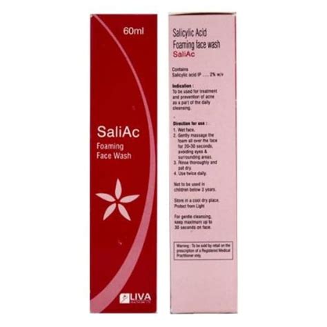 Saliac - Tube of 60ml Face Wash : Amazon.in: Fashion