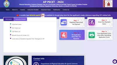 AP PECET 2024 Registration Ends Today: Check Hall Ticket Date, PET, and ...
