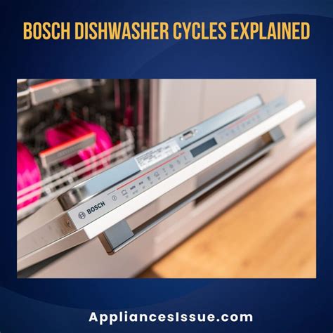 Bosch Dishwasher Cycles Explained [Complete Guide 2024]