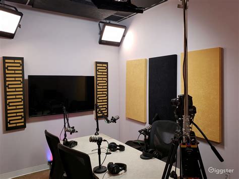 Podcast Studio/ Podcast recording space | Rent this location on Giggster