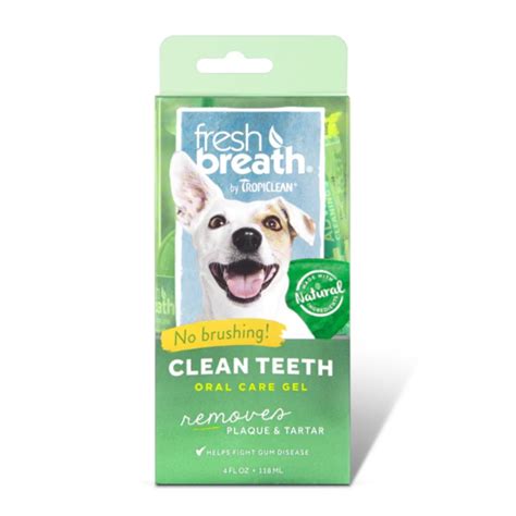 TropiClean Fresh Breath Clean Teeth Brushing Gel for Dogs – ABK Grooming