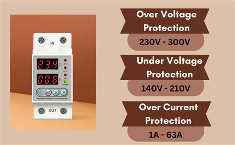 MD Proelectra Automatic Digital Over/under Voltage and Over load ...