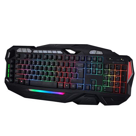 Amazon.in: Buy Zebronics Zeb-Magnus USB Gaming Keyboard with LED Lights ...