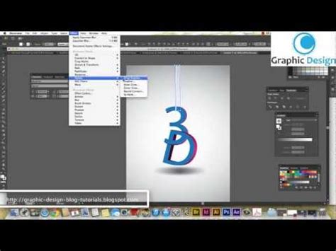 Image result for Illustrator Tutorials 3D Text