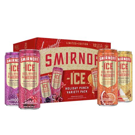 Smirnoff Ice Holiday Variety Pack at Numbers Mcleod blog