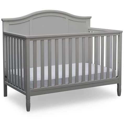 Buy Delta Children Madrid 5-in-1 Convertible Baby Crib, Grey Online at ...