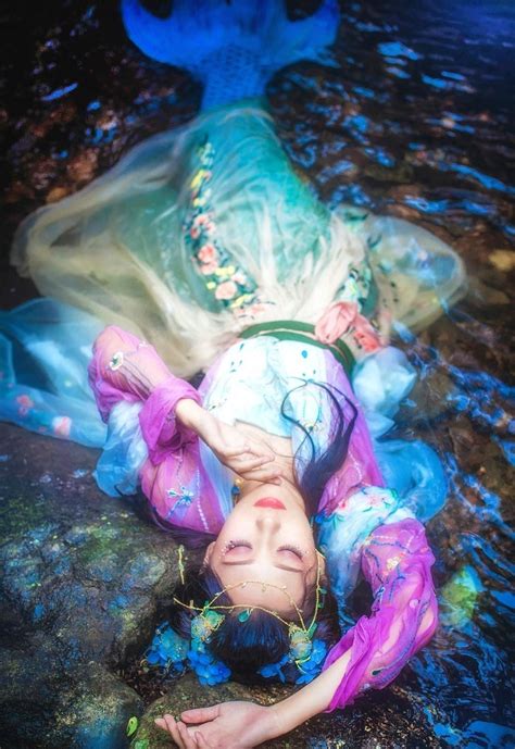 my hanfu favorites | Mermaid art, Mermaid photography, Mermaid anime