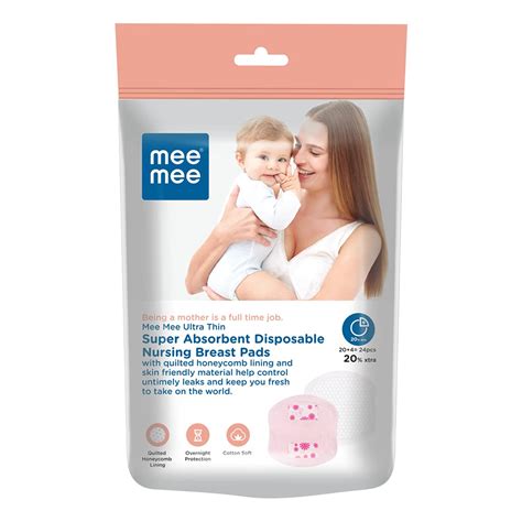 Buy Mee Mee Ultra Thin Super Absorbent Disposable Nursing/Maternity ...