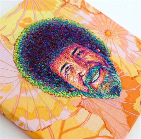 Thread Painting Scenery by Machine 的图像结果