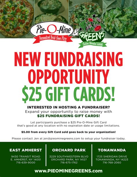 Fundraiser - Pie-O-Mine/Greens | East Amherst & Orchard Park