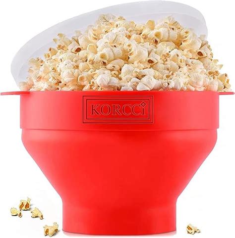 Tasty 1.5 Quart Borosilicate Glass Micro-Pop Microwave Popcorn Popper ...