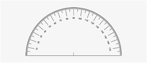 Free Printable Protractor Template - Printable Protractor - Free ...