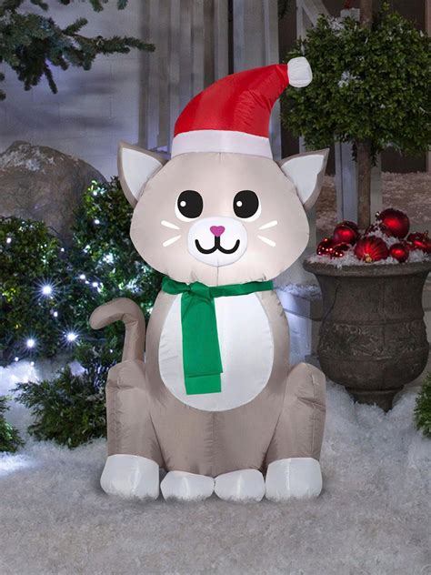 Image result for Christmas Cat Inflatable