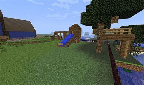 Image result for Simple Minecraft House Back Yard