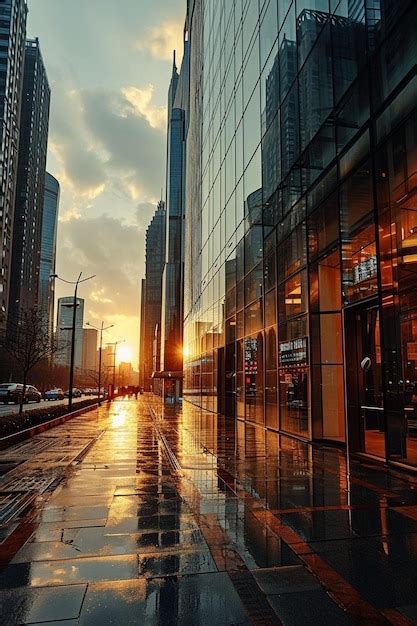 Setting Sun Inside Building 的图像结果