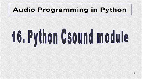 Audio in Python Using Winsound 的图像结果