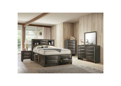 Emily Chest Grey 5 Drawer