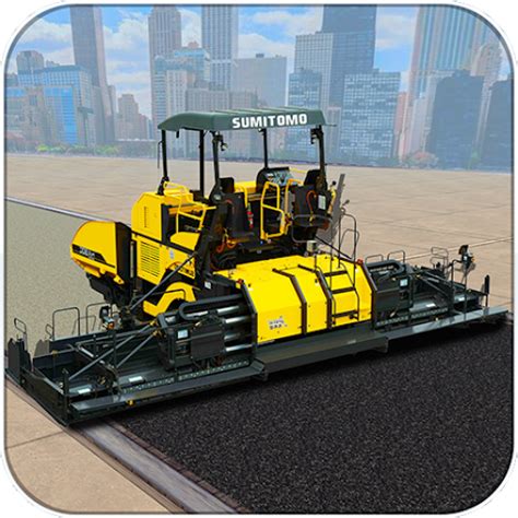 Road Construction Games Simulator - Modern City Building Excavator game ...
