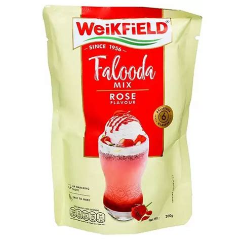 Falooda Mix Rose Flavour 200g Weikfield – JITCO