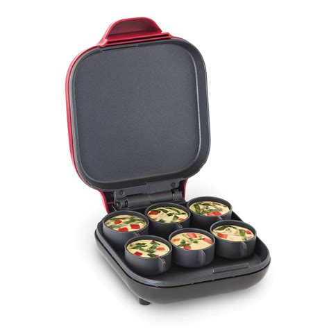 Dash Deluxe Sous Vide Style Egg Bite Maker with Silicone Molds for ...