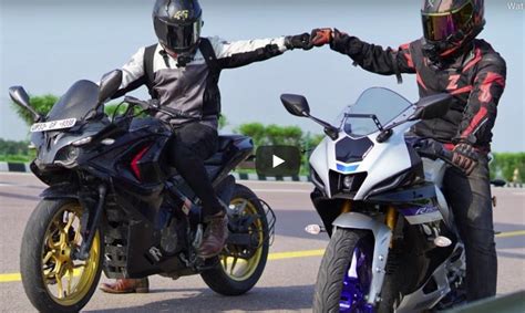 Yamaha R15M vs Bajaj PULSAR RS200 Comparison & Race! » Car Blog India