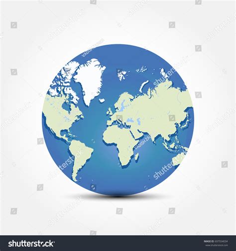 Round World Map Vector 的图像结果