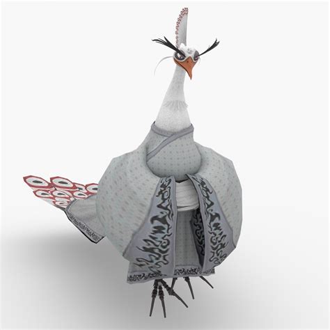 3D Lord Shen From Kung Fu Panda - TurboSquid 2348318