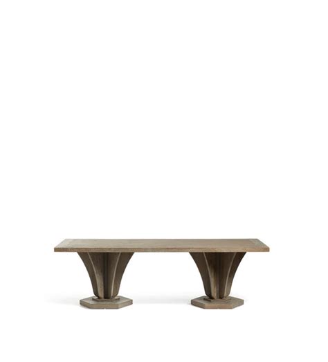 Zeitlos Solid Wood Rectangular 6 Seater Dining Table – Homes of Rajasthan