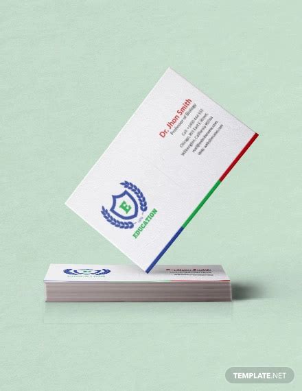 Business Card for Programs 的图像结果