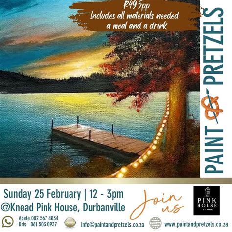 Paint Social @The Pink House by Knead, Knead Bakery Durbanville, 25 ...