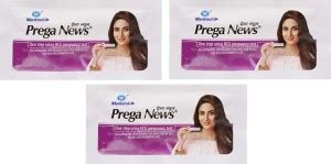 PREGANEWS ONE STEP URINE HCG PREGNANCY TEST PACK - 3 Digital Pregnancy ...