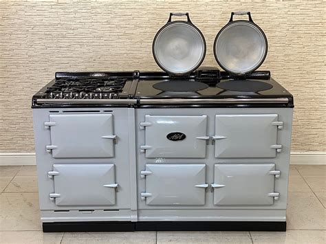 AGA DC5 DUAL CONTROL 5 OVEN ALL ELECTRIC RANGE COOKER WITH COMPANION ...