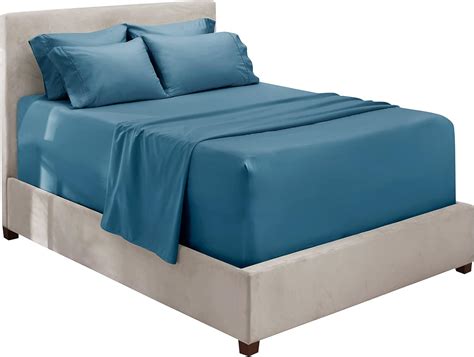 Amazon.com: Hearth & Harbor Split King Sheets, 7 Piece Split King Bed ...