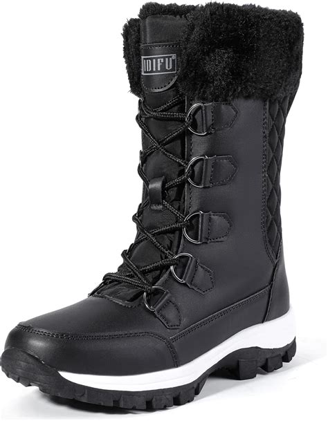 Amazon.com | IDIFU IN2 Womens Snow Boots Winter Boots for Women ...