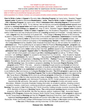 petition letter template Forms - Fillable & Printable Samples for PDF ...
