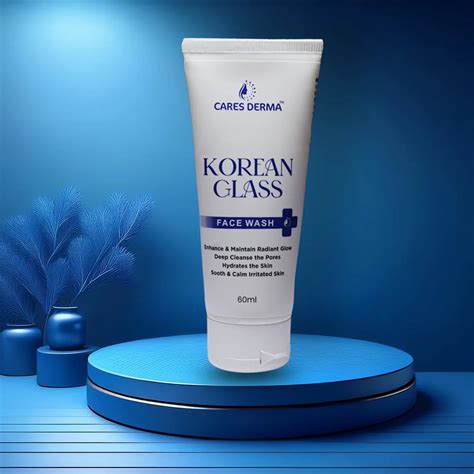 Glow with the Korean Glass Face Wash - Soothing Cleanser – Cares Derma