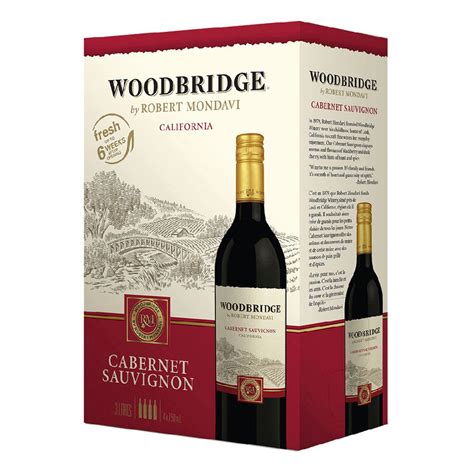 Woodbridge By Robert Mondavi Cabernet Sauvignon 3L Box Nv | Lisa's ...
