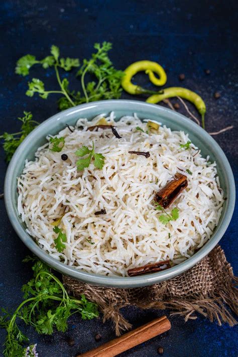 Jeera Rice Recipe (Zeera Rice, Cumin Rice) - Whiskaffair