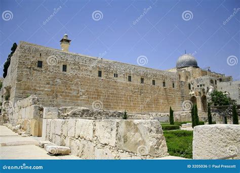 Wailing wall, jerusalem stock photo. Image of ruin, mosque - 3205036
