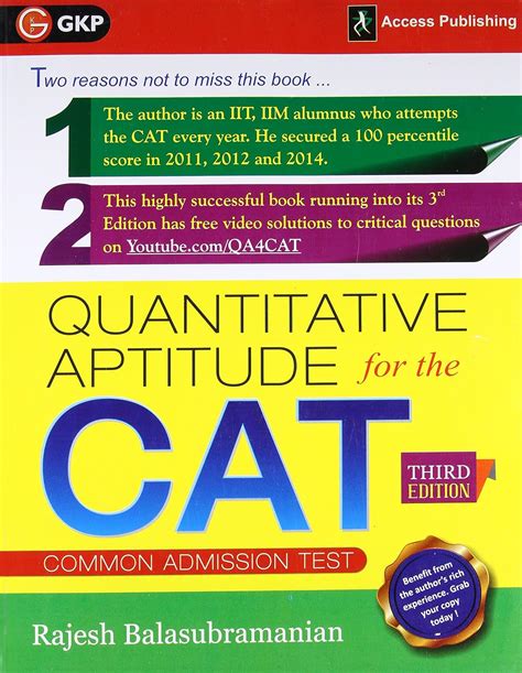 Buy Quantitative Aptitude for the CAT Book Online at Low Prices in ...