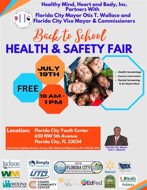 Back To School – Health and Safety Fair Flyer – Gateway Environmental K-8