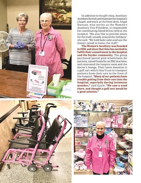 65th Anniversary for the Hospital Auxiliary - Cogdell Memorial Hospital