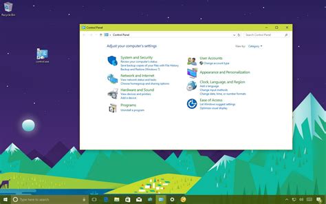 Open Control Panel Open Windows 10 的图像结果