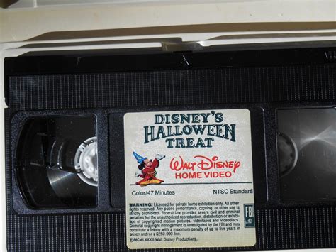 Disney's Halloween Treat VHS Movie VERY RARE NEW Not Sealed | #1853993218